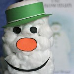 Milk Carton Snowman Craft for Kids