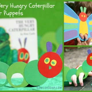 The Very Hungry Caterpillar Finger Puppets