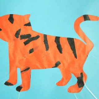 Easy Tiger Craft for Kids